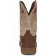Justin Men's Rush 11" Composite Toe Waterproof Slip Resistant Work Boot - Rust Tan - WK4338 - Overlook Boots