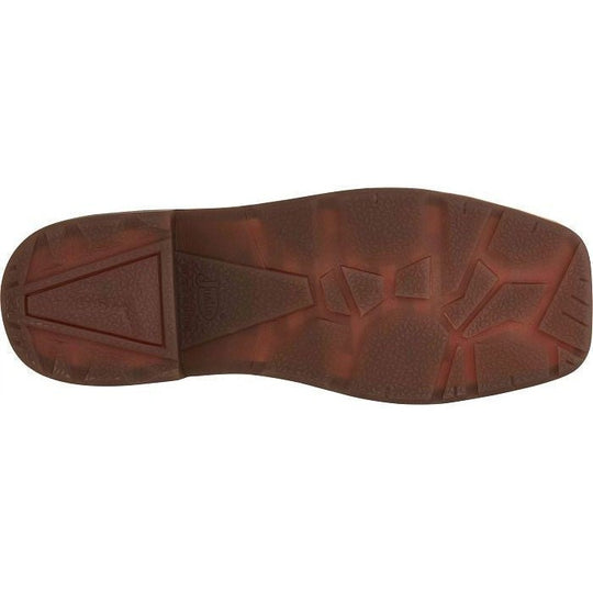Justin Men's Resistor 11" Nano Composite Toe Slip Resistant Work Boot - Russet Blue - CR4010 - Overlook Boots