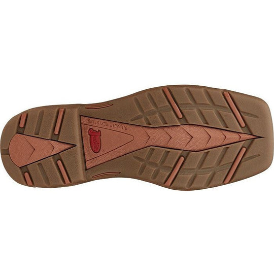 Justin Women's Rush 11" Nano Composite Toe Waterproof Slip Resistant Work Boot - Rustic Tan - SE4352 - Overlook Boots