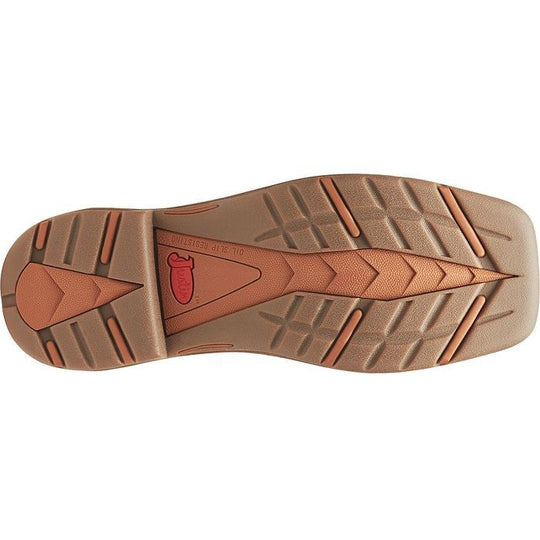 Justin Men's Rush 11" Waterproof Slip Resistant Work Boot - Saddle Tan - WK4330 - Overlook Boots