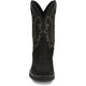 Justin Men's Nitread 11" Composite Toe Waterproof Slip Resistant Pull On Work Boot - Black - CR3208 - Overlook Boots