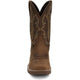 Justin Men's Nitread 11" Waterproof Slip Resistant Pull On Work Boot - Taupe Brown - CR3211 - Overlook Boots