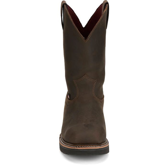 Justin Men's USA Made Billings 11" Steel Toe Waterproof Western Work Boot - HL4235 - Overlook Boots