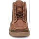 Justin Men's Corbett 5" Moc Toe Waterproof Slip Resistant Lace Up Work Boot - Barley Brown - SE252 - Overlook Boots