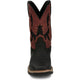 Justin Men's Bolt 11" Square Toe Slip Resistant Western Work Boot - Coal Black - SE4116 - Overlook Boots