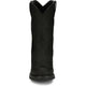 Justin Men's Dorsal 11" Steel Toe Waterproof Slip Resistant Pull On Work Boot - Onyx Black - SE4635 - Overlook Boots