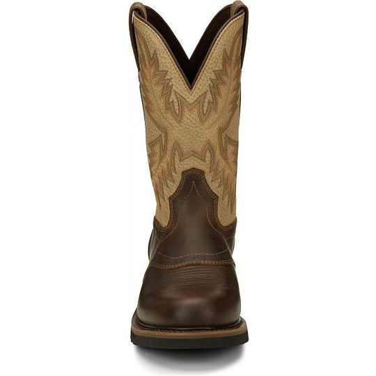 Justin Men's Superintendent 11" Slip Resistant Work Boot - Golden Brown - SE4660 - Overlook Boots