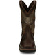 Justin Men's Trekker 11" Composite Toe Waterproof Slip Resistant Work Boot - Chocolate Brown - SE4677 - Overlook Boots
