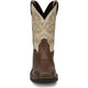Justin Men's Driller 11" Steel Toe Slip Resistant Work Boot - Copper - SE4684 - Overlook Boots