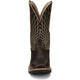 Justin Men's Derrickman 12" Composite Toe Slip Resistant Work Boot - Brown Croc Print - SE4833 - Overlook Boots