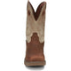 Justin Men's Rush 11" Composite Toe Waterproof Slip Resistant Work Boot - Rust Tan - WK4338 - Overlook Boots