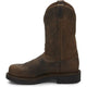 Justin Men's Balusters 11" Steel Toe Slip Resistant Work Boot - Bay Gaucho Brown - 4445 - Overlook Boots