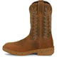 Justin Men's Blinder 11" Steel Toe Waterproof Western Work Boot - Brown - PD4069 - Overlook Boots