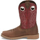 Justin Men's All Round 11" Steel Toe Slip Resistant Western Work Boot - Walnut Brown - SE3110 - Overlook Boots