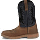 Justin Men's Bolt 11" Square Toe Work Boot - Peanut Tan - SE4114 - Overlook Boots