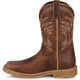 Justin Men's Daywork 11" Square Toe Waterproof Western Work Boot - Pecan - SE4242 - Overlook Boots
