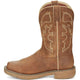 Justin Men's Rush 11" Steel Toe Waterproof Slip Resistant Work Boot - Tan - SE4340 - Overlook Boots