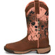 Justin Women's Rush 11" Waterproof Slip Resistant Work Boot - Russet Brown - SE4356 - Overlook Boots