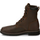 Justin Men's Driller 8" Composite Toe Waterproof Lace Up Work Boot - Aged Brown - SE462 - Overlook Boots