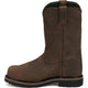 Justin Men's Pulley 10" Waterproof Composite Toe Met Guard Western Work Boot - Whiskey Brown - SE4630 - Overlook Boots