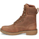Justin Men's Rush 8" Waterproof Lace Up Slip Resistant Work Boot - Barley Brown - SE467 - Overlook Boots
