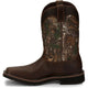 Justin Trekker Bota Vaquera de Trabajo para Hombre, 11 Pulgadas, Impermeable - Realtree - SE4676 - Imagen 3