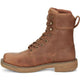 Justin Men's Rush 8" Nano Composite Toe Waterproof Lace Up Work Boot - Barley Brown - SE468 - Overlook Boots