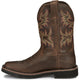 Justin Men's Driller 11" Waterproof Slip Resistant Work Boot - Tan/Brown - SE4689 - Overlook Boots