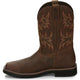 Justin Men's Driller 11" Steel Toe Waterproof Slip Resistant Work Boot - Brown - SE4690 - Overlook Boots