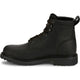 Justin Men's Dayworker 6" Waterproof Slip Resistant Lace Up Work Shoe - Onyx Black - SE637 - Overlook Boots