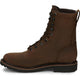 Justin Men's Drywall 8" Waterproof Lace Up Work Boot - Aged Brown - SE960 - Overlook Boots