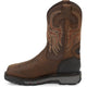 Justin Men's Driscoll 11" Steel Toe Waterproof Metguard Work Boot - Pecan Brown - WK2112 - Overlook Boots