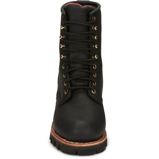 Chippewa Women's Tinsley 8" Steel Toe Waterproof 400G Ins Work Boot - Black - L73050 - Overlook Boots