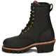 Chippewa Women's Tinsley 8" Steel Toe Waterproof 400G Ins Work Boot - Black - L73050 - Overlook Boots