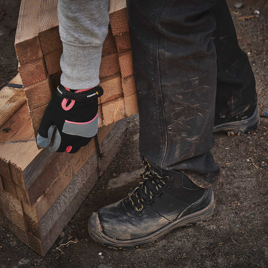 Terra Women's Findlay 6" Composite Toe Waterproof Work Boot- Black- 839LBK - Overlook Boots
