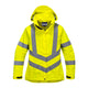 Portwest Hi-Vis Women's Breathable Rain Jacket - Yellow - LW70 X-Small / Yellow - Overlook Boots