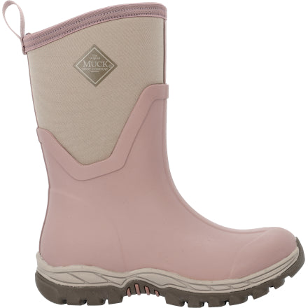 Muck Women's Arctic Sport II Mid Waterproof Neoprene Insulated Boot - Pink - MAS12W60 - Overlook Boots