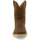 Twisted X Men's Iconic 10" Square Toe Waterproof Pull On Wedge Sole Work Boot - Brown - MCBW001 - Overlook Boots