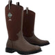 Muck Men's Chore Tall Waterproof Western Work Boot - Brown - MCHWTM90 - Overlook Boots