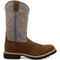 Twisted X Men's 12" U Toe Slip Resistant Western Work Boot - Brown - MCW0002 7 / Medium / Brown - Overlook Boots
