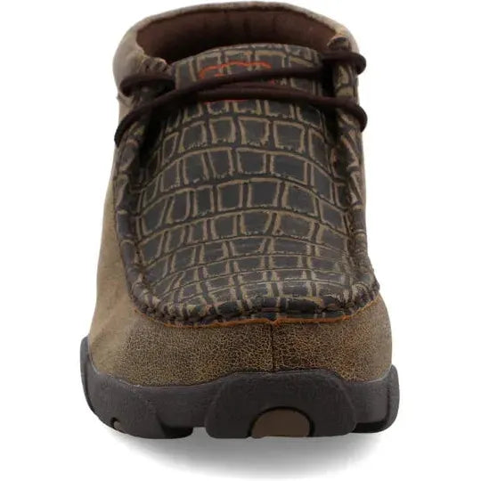 Twisted X Men's Chukka Driving Alloy Toe Slip Resistant Work Boot - Brown - MDMAL02 - Overlook Boots