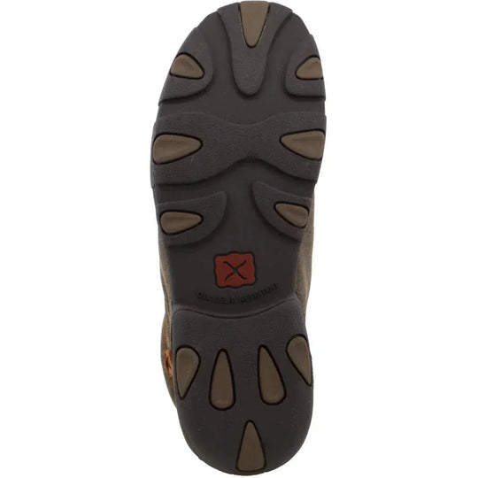 Twisted X Men's Chukka Driving Alloy Toe Slip Resistant Work Boot - Brown - MDMAL02 - Overlook Boots