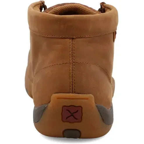 Twisted X Men's Chukka Driving Nano Safety Toe Slip Resistant Work Boot - Tan - MDMNT01 - Overlook Boots