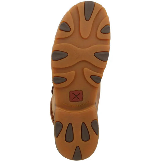 Twisted X Men's Chukka Driving Nano Safety Toe Slip Resistant Work Boot - Tan - MDMNT01 - Overlook Boots