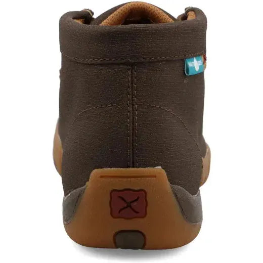 Twisted X Men's Chukka Driving Safety Toe Waterproof Work Boot - Chocolate - MDMNTW1 - Overlook Boots