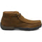 Twisted X Men's Chukka Driving Steel Toe Slip Resistant Work Boot - Distressed Saddle - MDMST01 7 / Medium / Brown - Overlook Boots