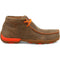 Twisted X Men's Chukka Driving Steel Toe Slip Resistant Work Boot - Bomber/Neon Orange - MDMST04 7 / Medium / Brown - Overlook Boots