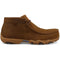 Twisted X Men's Chukka Driving Nano Toe Slip Resistant Work Boot - Distressed Saddle - MDMXN01 7 / Medium / Brown - Overlook Boots