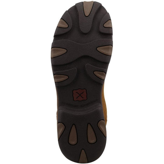 Twisted X Men's 11" Nano Toe Waterproof Pull On Hiker Work Boot - Distressed Saddle - MHKBNW1 - Overlook Boots