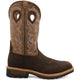 Twisted X Men's 12" Alloy Toe Slip Resistant Western Work Boot - Taupe & Bomber - MLCA001 7 / Medium / Brown - Overlook Boots